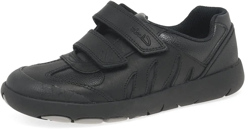 کفش مدرسه ای پسرانه و دخترانه کلارکس مدل Rex Stride Kid