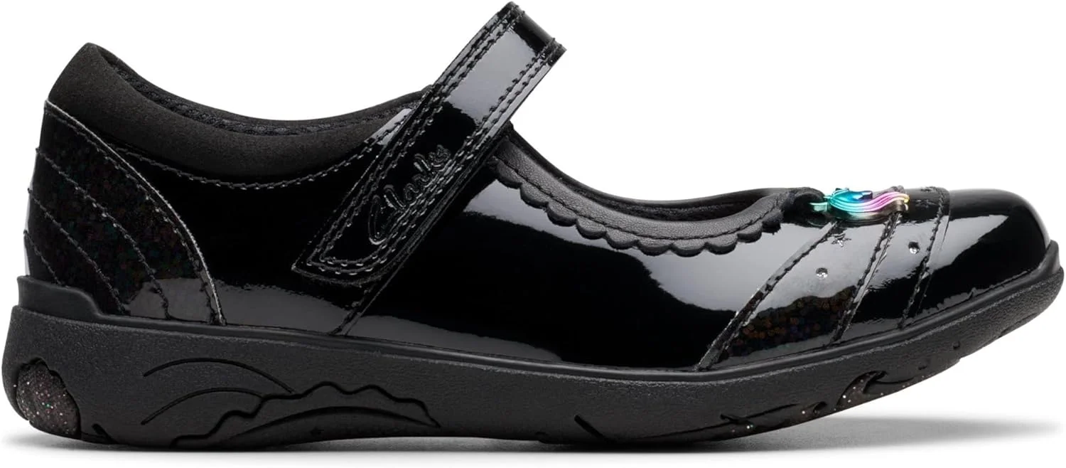 کفش تخت آکسفورد دخترانه کلارکس مدل Relda Spark K کفش تخت آکسفورد دخترانه کلارکس مدل Relda Spark K