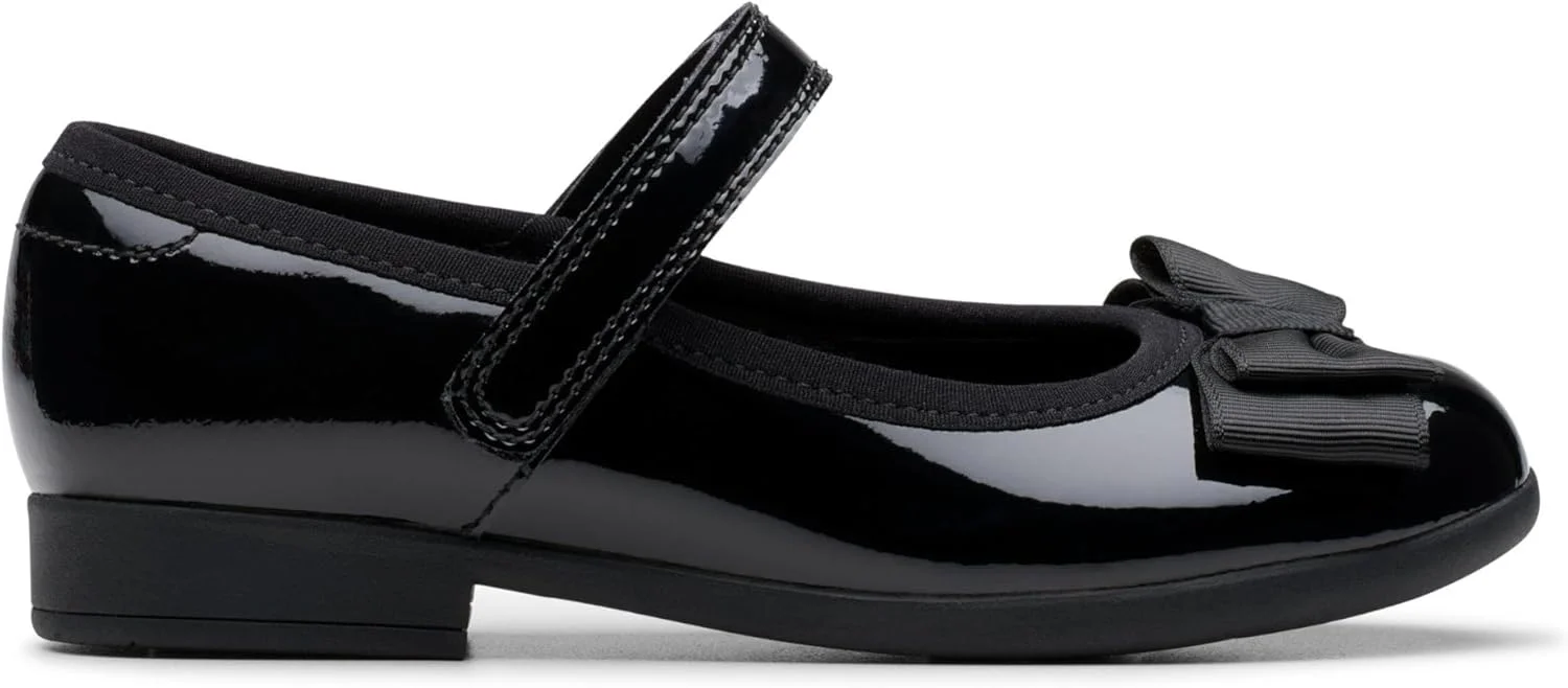 کفش دخترانه Clarks Scala Tap T، Scala Tap T، مشکی (Black Pat Black Pat)