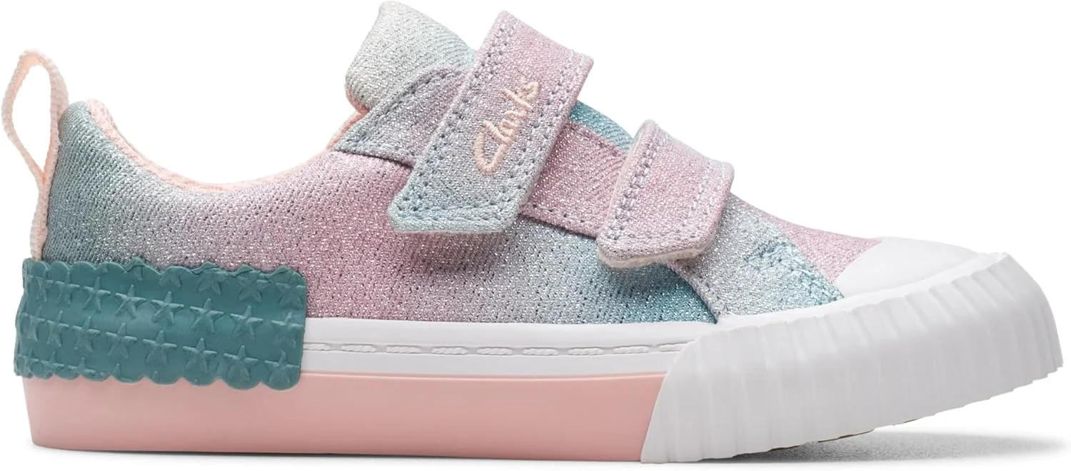 کفش کتانی دخترانه Clarks Foxingbrill T کفش کتانی دخترانه Clarks Foxingbrill T