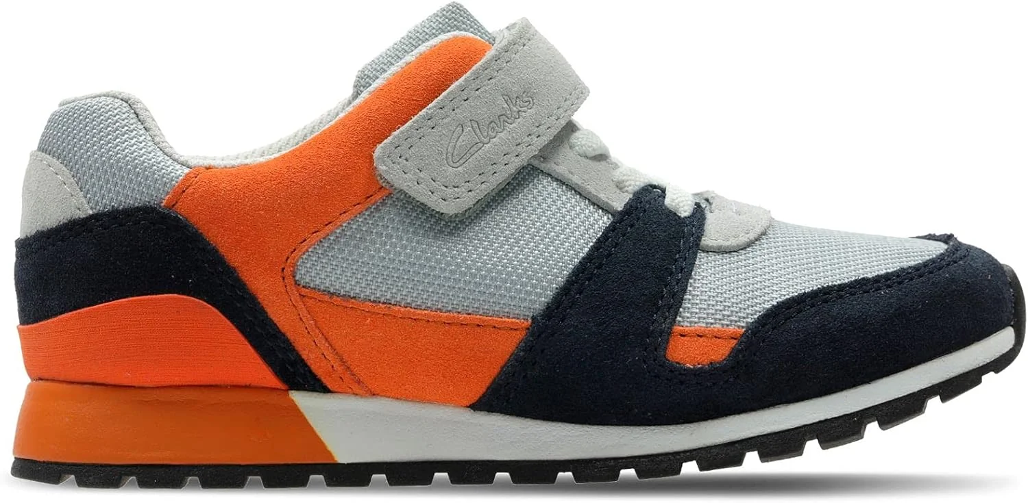 کفش کتانی دخترانه Clarks مدل Retro Run K