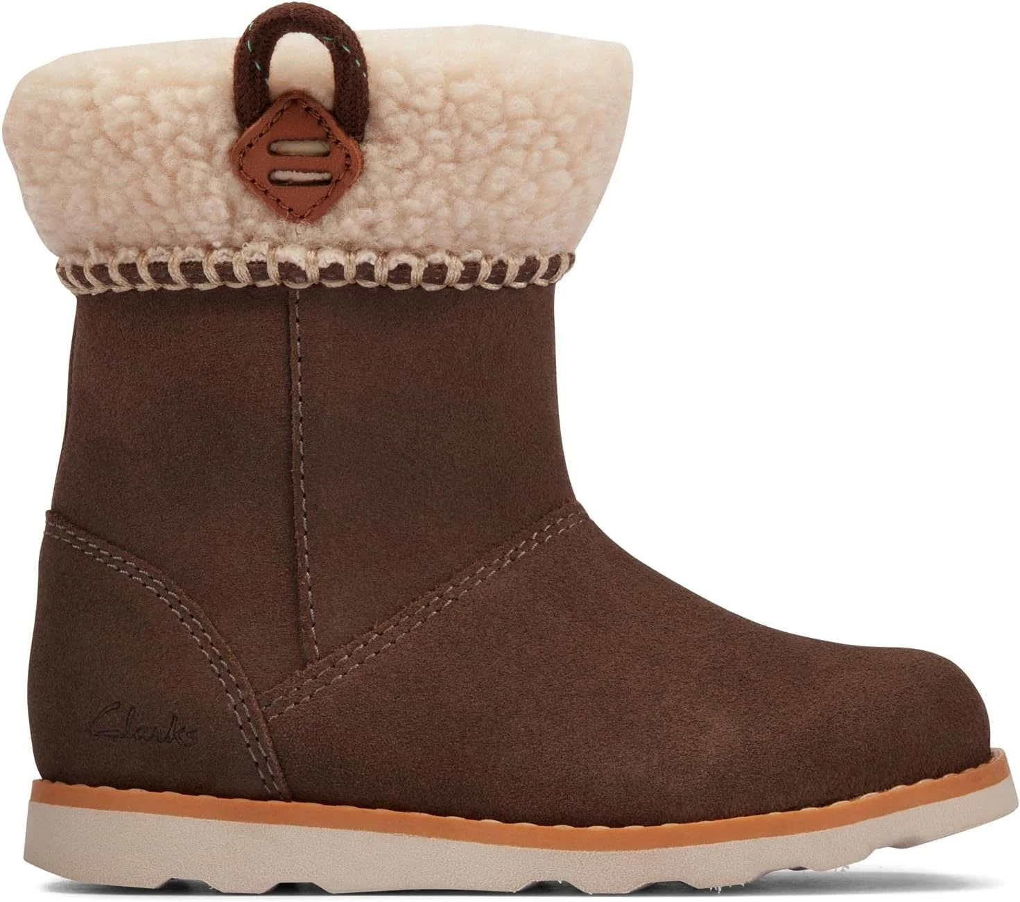 بوت برفی دخترانه Clarks Crown Loop T