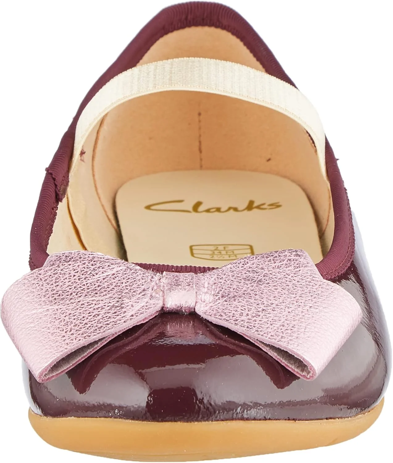 کفش باله دخترانه Clarks مدل Dance Bow K کفش باله دخترانه Clarks مدل Dance Bow K