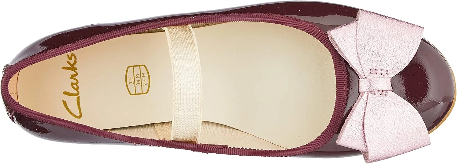 کفش باله دخترانه Clarks مدل Dance Bow K کفش باله دخترانه Clarks مدل Dance Bow K