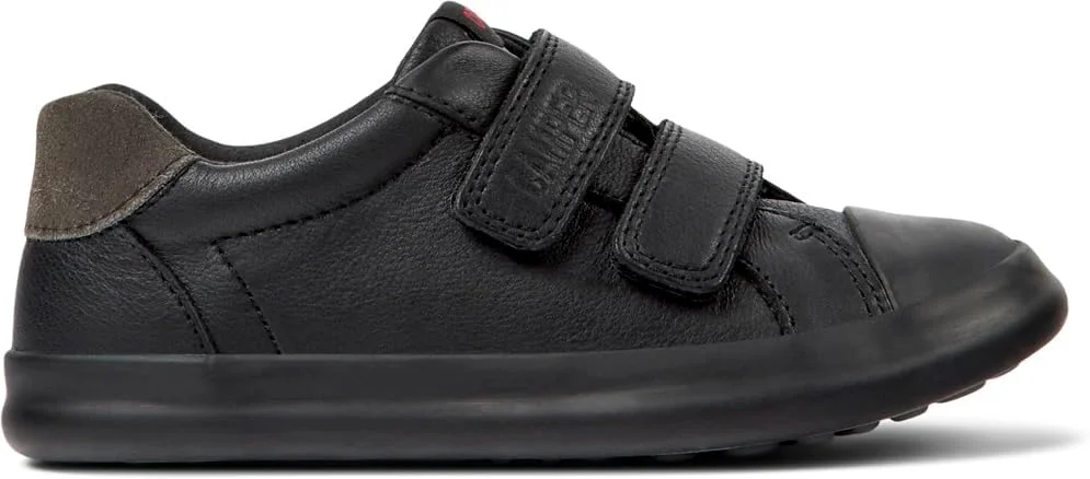 کفش ورزشی چسبی مشکی پسرانه کمپر کفش ورزشی چسبی مشکی پسرانه کمپر