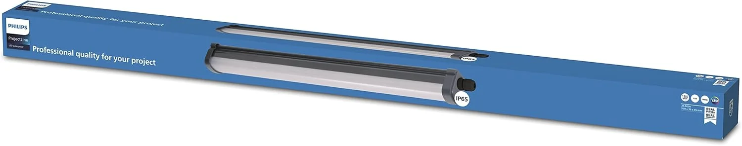 چراغ پروژکتور LED فیلیپس Projectline 60 سانتی‌متری [1550 لومن - نور سفید روشن 3000K] برای روشنایی تجاری فضای باز