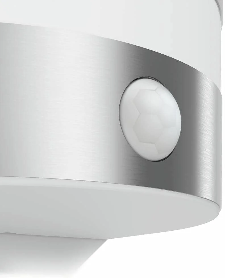 چراغ دیواری LED خارجی Philips myGarden Calgary با حسگر حرکتی، استیل ضد زنگ چراغ دیواری LED خارجی Philips myGarden Calgary با حسگر حرکتی، استیل ضد زنگ