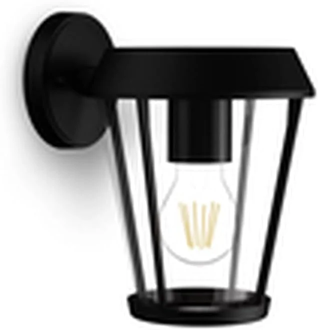 چراغ دیواری بیرونی فیلیپس Sunera، حداکثر 25 وات، سرپیچ E27، مشکی