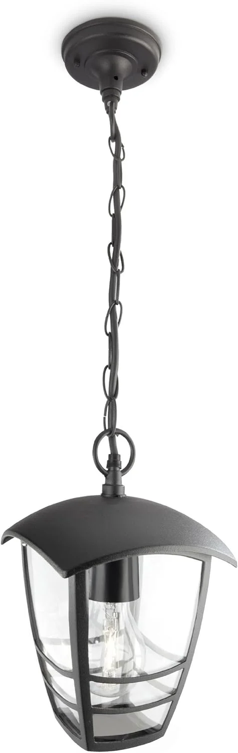 چراغ آویز بیرونی فیلیپس مدل myGarden Creek (نیازمند لامپ E27 با توان 60 وات)، مشکی چراغ آویز بیرونی فیلیپس مدل myGarden Creek (نیازمند لامپ E27 با توان 60 وات)، مشکی