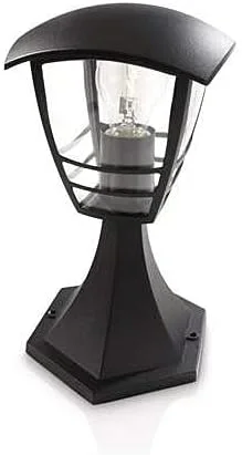 چراغ پایه دار بیرونی فیلیپس مدل myGarden Creek مشکی (نیازمند یک عدد لامپ 60 وات E27)