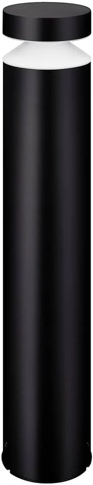 چراغ مسیر باغی ال ای دی فیلیپس مدل Laven، 6 وات، نور سفید سرد 4000 کلوین، مشکی، ضد آب و هوا IP44