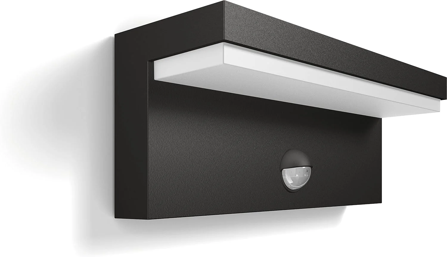 چراغ دیواری روشنایی فضای باز فیلیپس مدل myGarden 1648493P3 (آنتراسیت، آلومینیوم، مصنوعی، IP44، باغ، پاسیو، I)