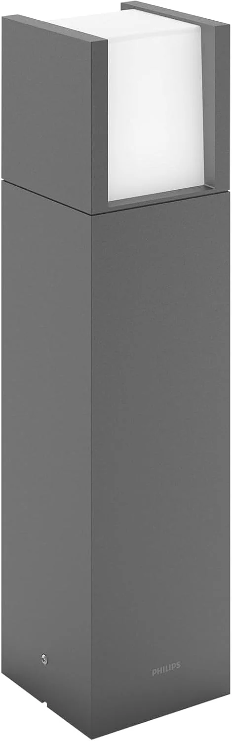 چراغ پایه دار LED فضای باز فیلیپس مدل myGarden Arbour، 1 عدد LED یکپارچه 6 وات، مشکی