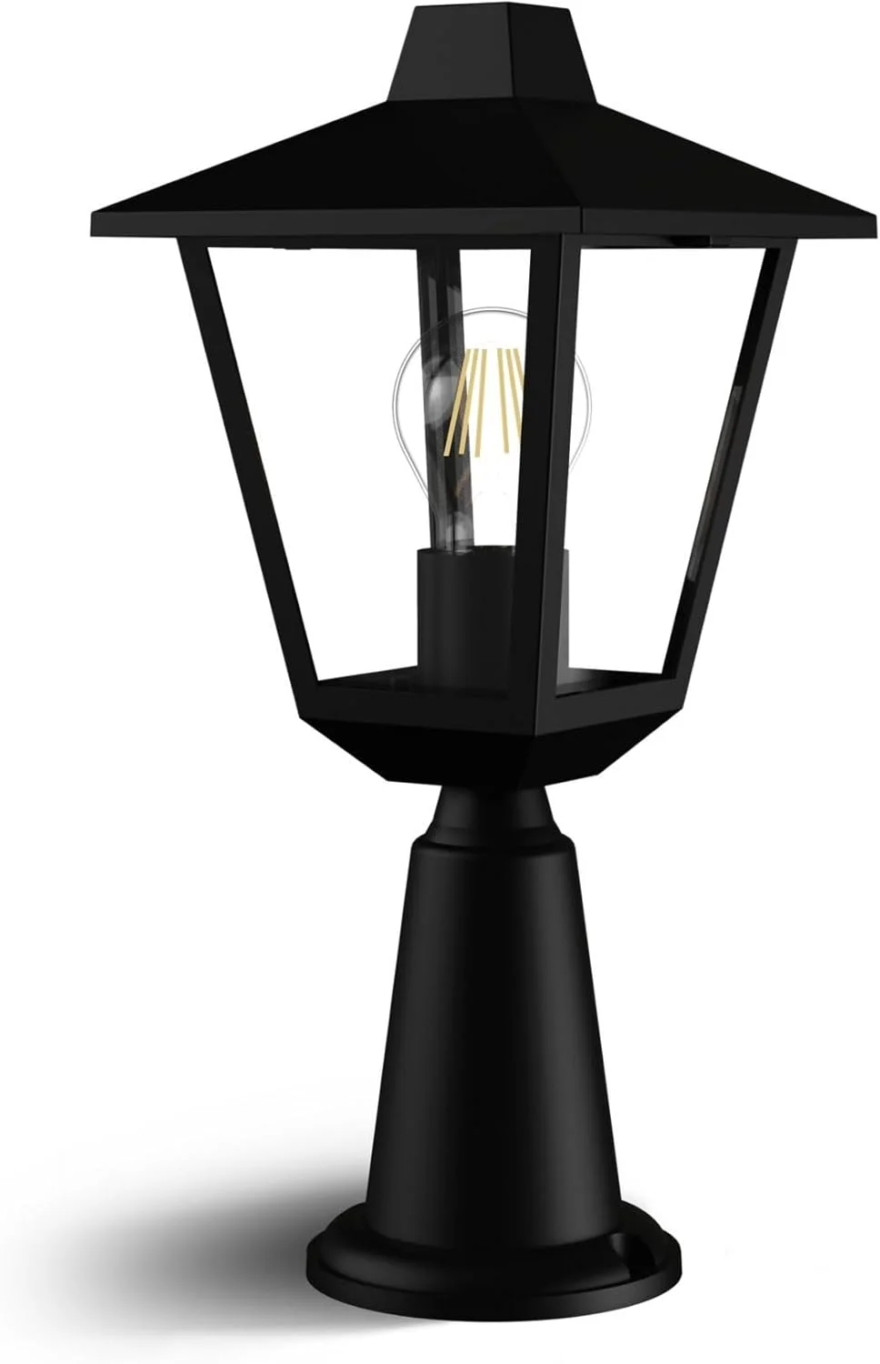 چراغ پایه دار فضای باز فیلیپس مدل Kinno، حداکثر 25 وات، سرپیچ E27، مشکی