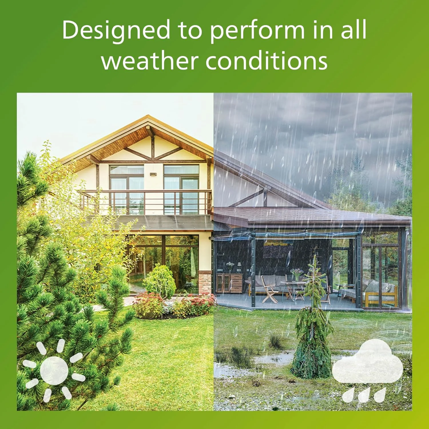 چراغ پروژکتور فضای باز فیلیپس مدل Lois با سنسور 20 وات 3000 کلوین نور سفید مشکی چراغ پروژکتور فضای باز فیلیپس مدل Lois با سنسور 20 وات 3000 کلوین نور سفید مشکی