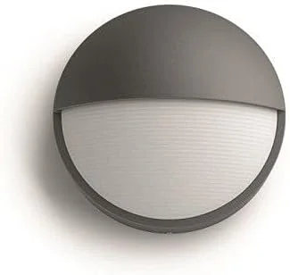 چراغ دیواری LED خارجی فیلیپس مدل myGarden Capricorn [آنتراسیت] دارای LED داخلی. مناسب برای روشنایی باغ و پاسیو