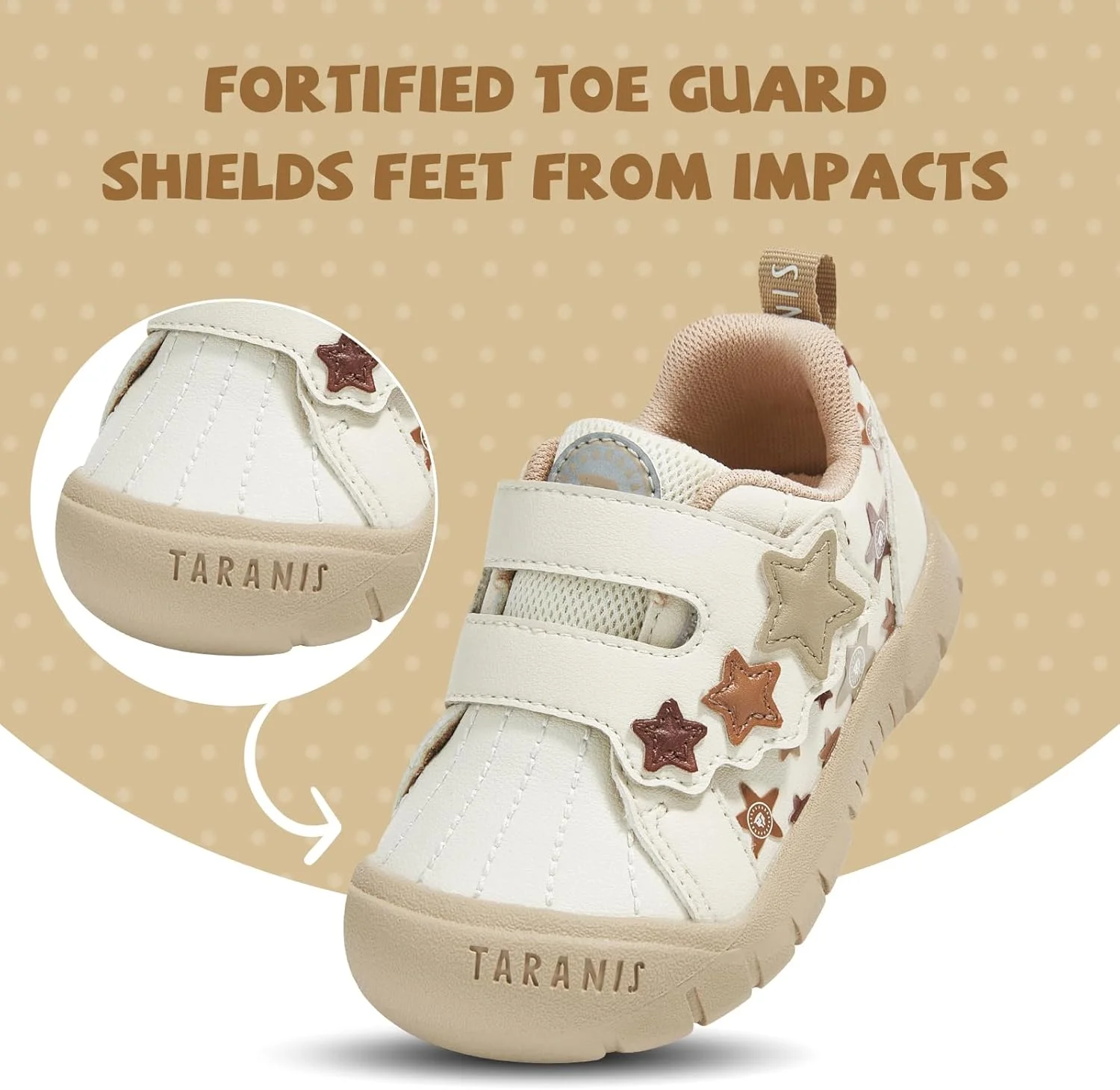 کفش های کودکانه TARANIS مناسب پیاده روی و فضای باز، کفش های کتانی بادوام برای پسران و دختران