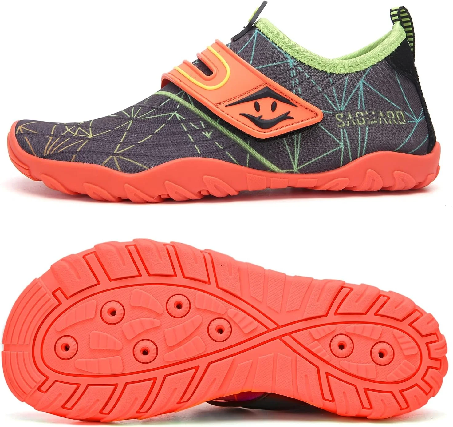 کفش های مینیمالیستی مردانه SAGUARO، مناسب پیاده روی، کفش های آبی برای شنا، دویدن در مسیر