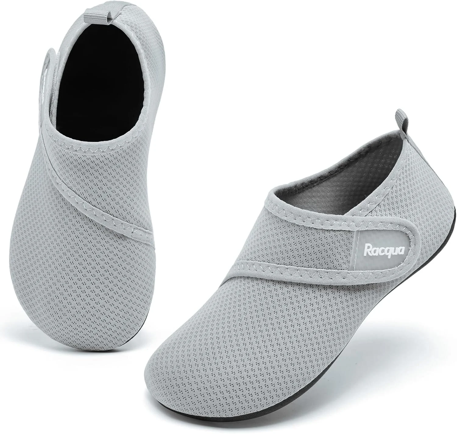 کفش‌های آبی کودکانه Racqua، کفش‌های شنای سریع خشک‌شو، سبک وزن، مناسب ساحل، استخر و ورزش‌های آبی برای پسران و دختران (مناسب کودکان نوپا/کودکان کوچک/کودکان بزرگ)