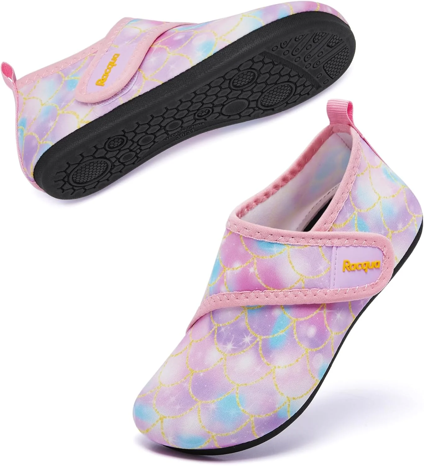 کفش‌های آبی کودکان نوپا Racqua، سبک وزن، مناسب شنا، خشک‌شونده سریع، مناسب ساحل و استخر برای پسران و دختران (کودک نوپا/کوچک/بزرگ)
