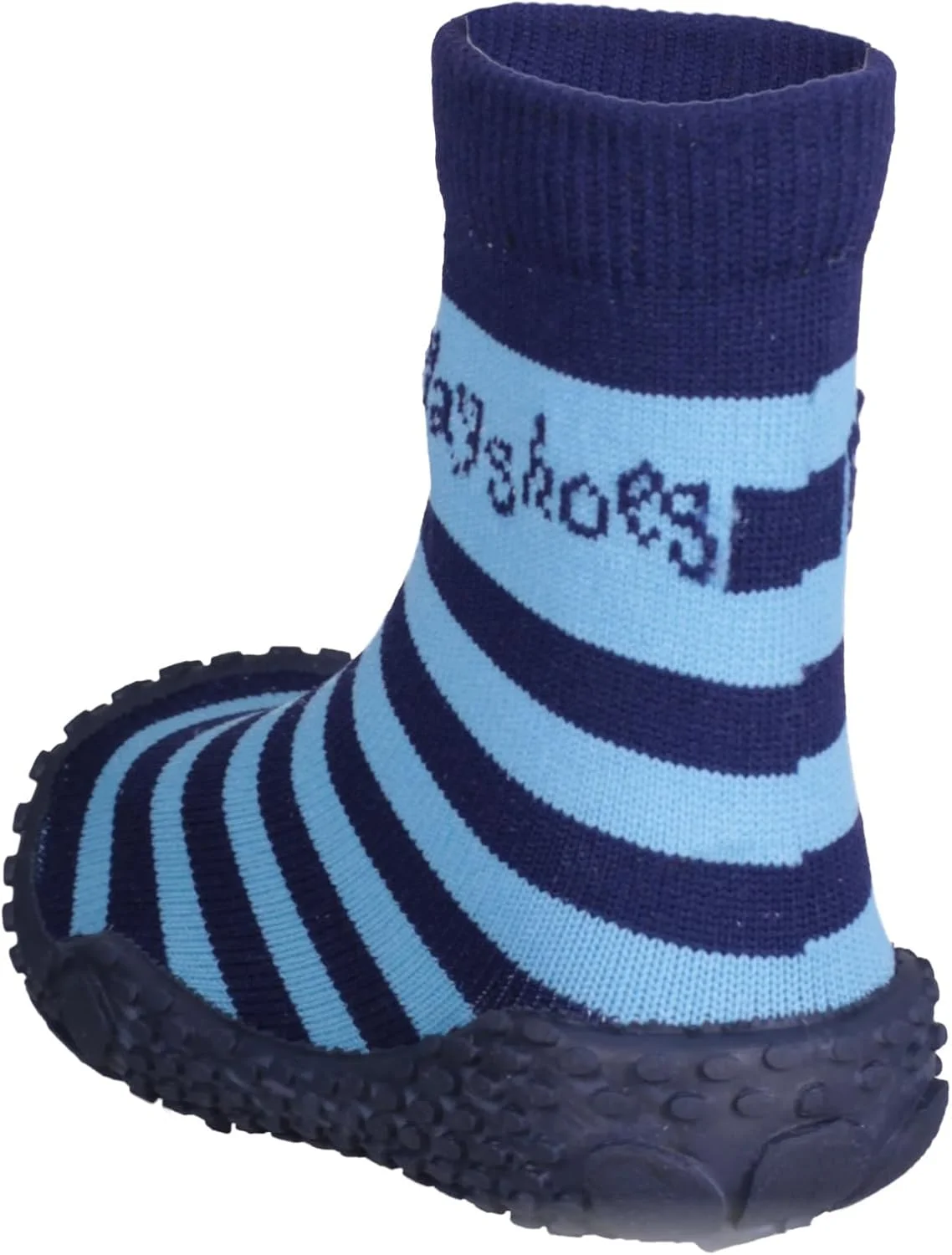 جوراب آبی Playshoes با محافظت UV طرح راه راه کفش آبی بچگانه унисекс