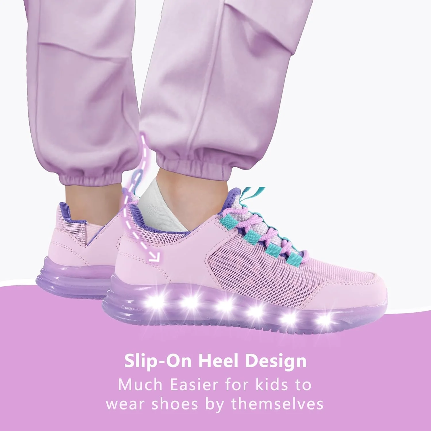 کفش های چراغ دار پسرانه و دخترانه LOUGSIN، سبک وزن، توری، تنفس پذیر، جذاب GlowDash LED، کفش های کتانی دویدن چشمک زن برای کودکان نوپا و کودکان کوچک