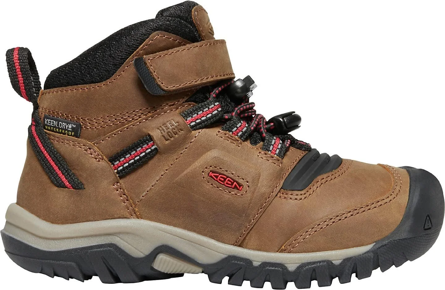 نیم بوت کوهنوردی ضد آب KEEN Ridge Flex Mid مناسب کودکان و نوجوانان نیم بوت کوهنوردی ضد آب KEEN Ridge Flex Mid مناسب کودکان و نوجوانان