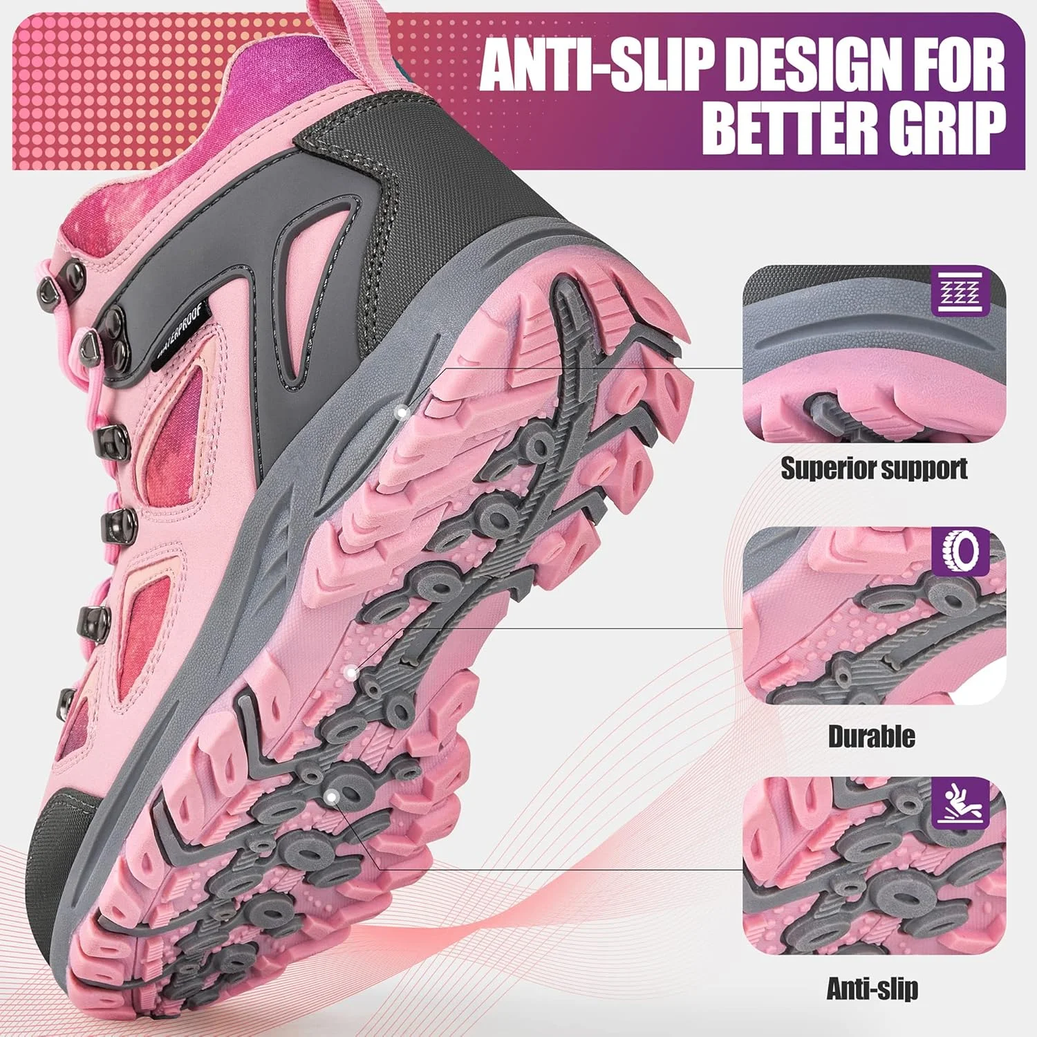 کفش کوهنوردی بچگانه مدل R CORD Rampart