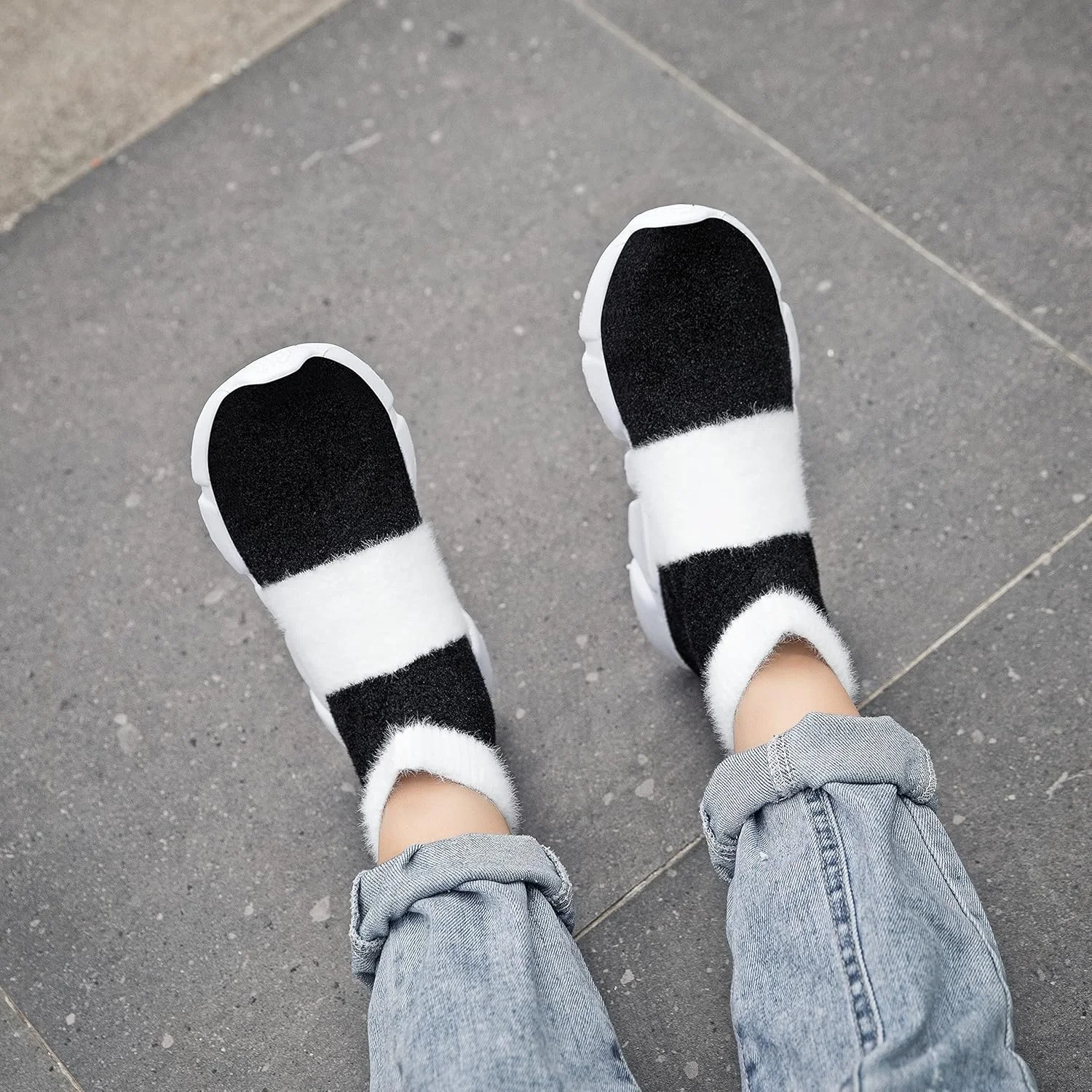 کفش جورابی پسرانه کاسبیم، تنفسی، سبک وزن، اسپرت، مناسب پیاده روی، کتانی، slip-on