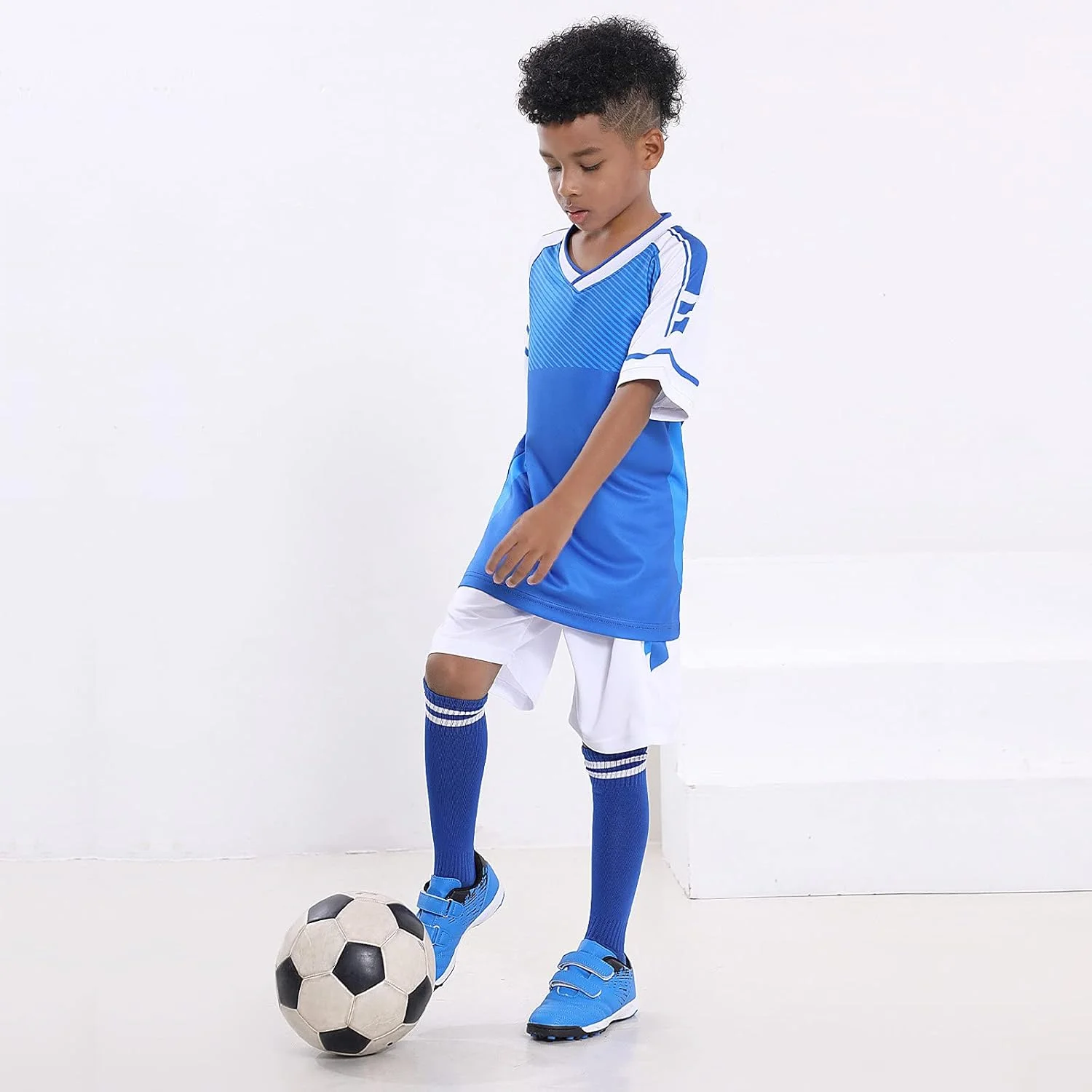 کفش فوتبال چمن مصنوعی راحت بچگانه برومن، کفش ورزشی فوتبال