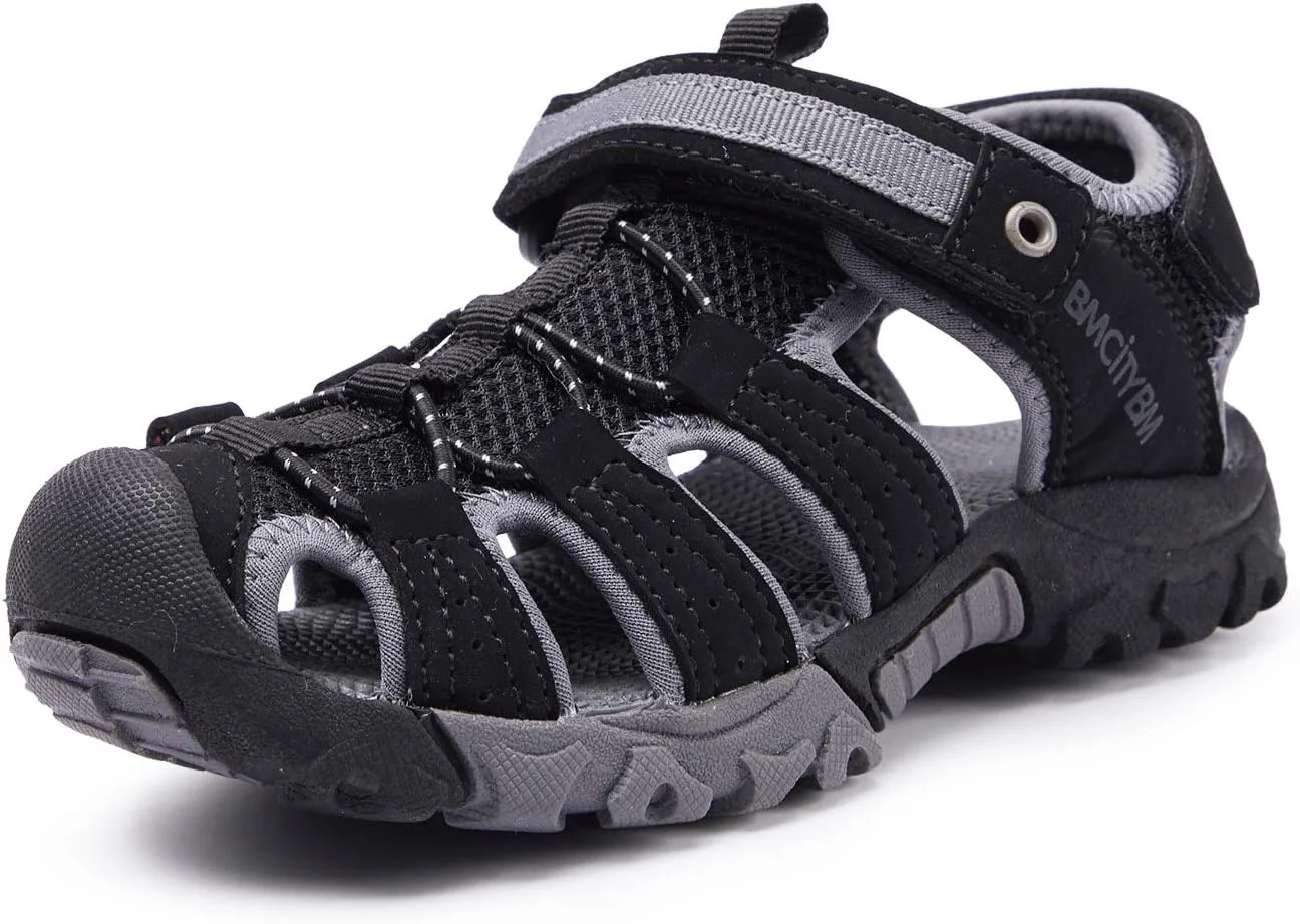 صندل های ورزشی پسرانه و دخترانه BMCiTYBM با پنجه بسته مناسب آب نوردی، پیاده روی، ساحل و فضای باز (مناسب کودکان نوپا/بچه های کوچک)