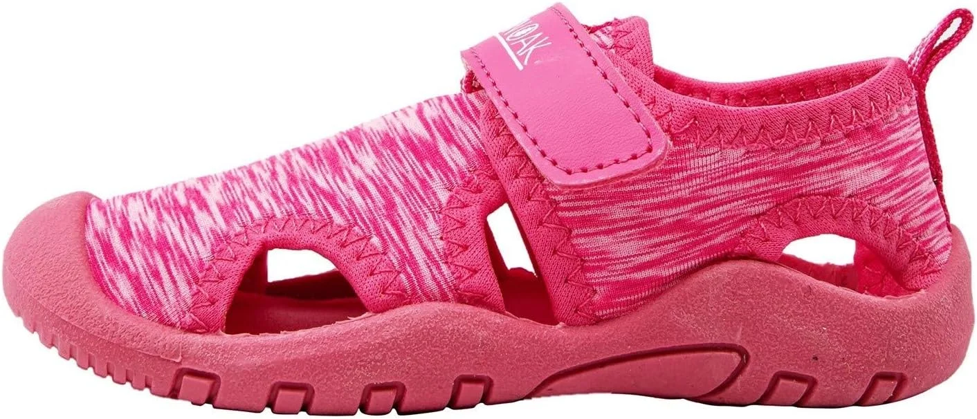 کفش آبی بچگانه بلوط قهوه ای، خشک شونده سریع، ضد لغزش، انگشت بسته، صندل ورزشی شنا (کودکان نوپا/کودکان کوچک)