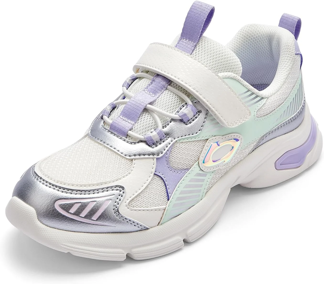 کفش ورزشی بچگانه بالابالا، مناسب دویدن و تنیس، سبک، قابل تنفس، طرح قدیمی، بند چسبی