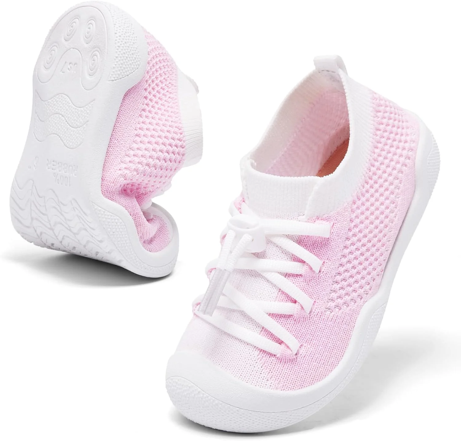 کفش های کودکانه تادلبای پسرانه دخترانه | با پشتیبانی از قوس پا |Slip-on | پابرهنه | تنفس پذیر و کفش تنیس ضد لغزش