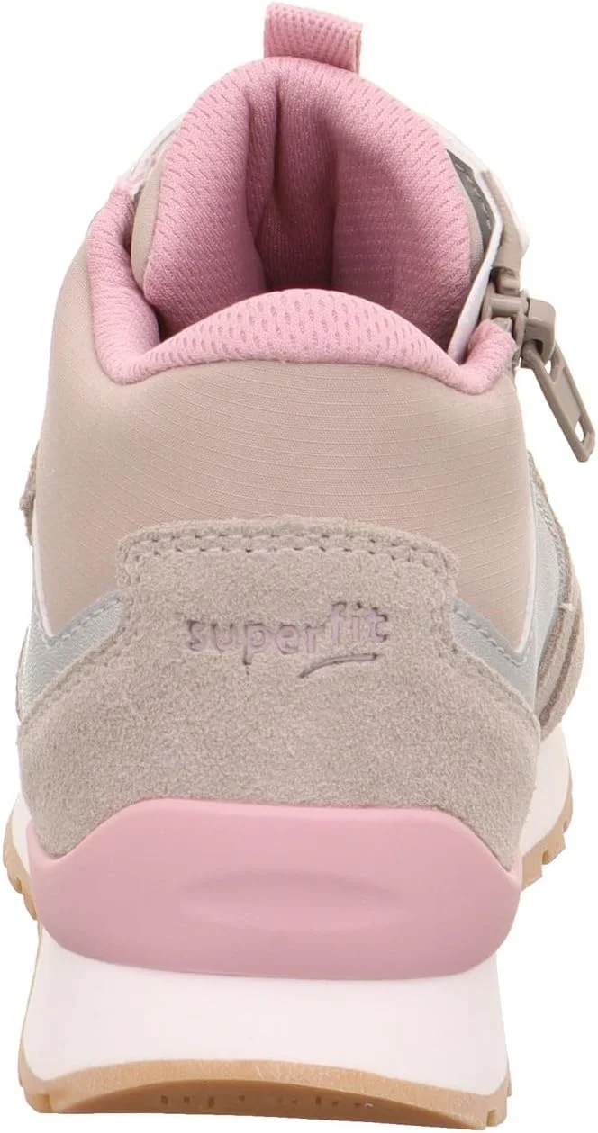 کفش کتانی دخترانه Superfit مدل Dash با لایه داخلی سبک Gore-tex رنگ بژ/صورتی 4000