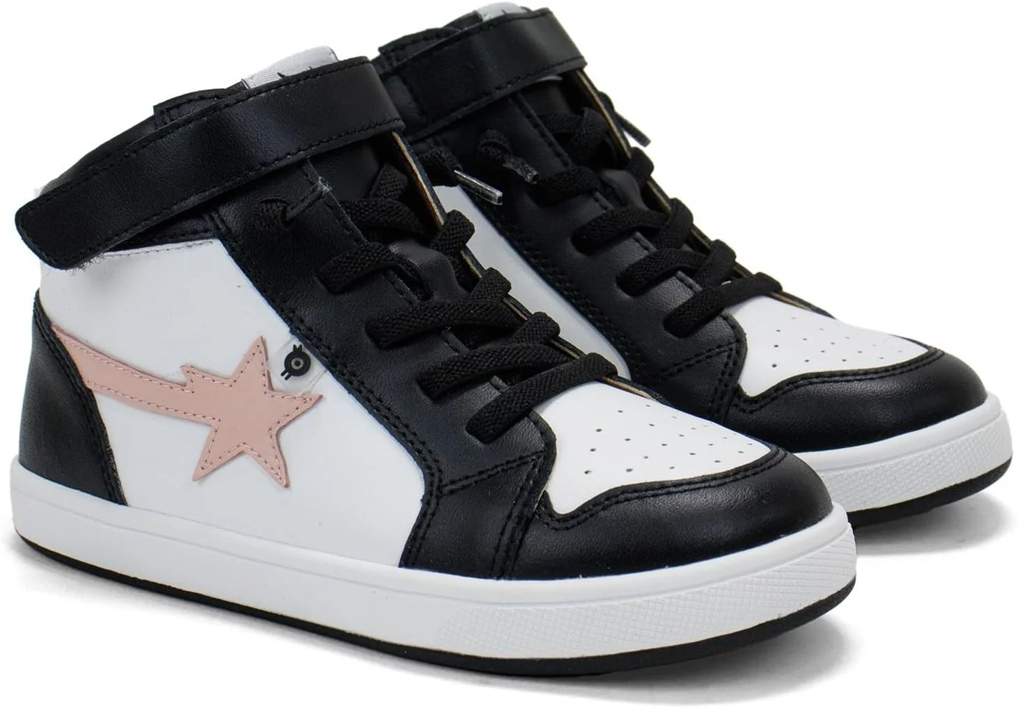 کفش کتانی ساق بلند تیم استار Old Soles Unisex Kids Toddlers