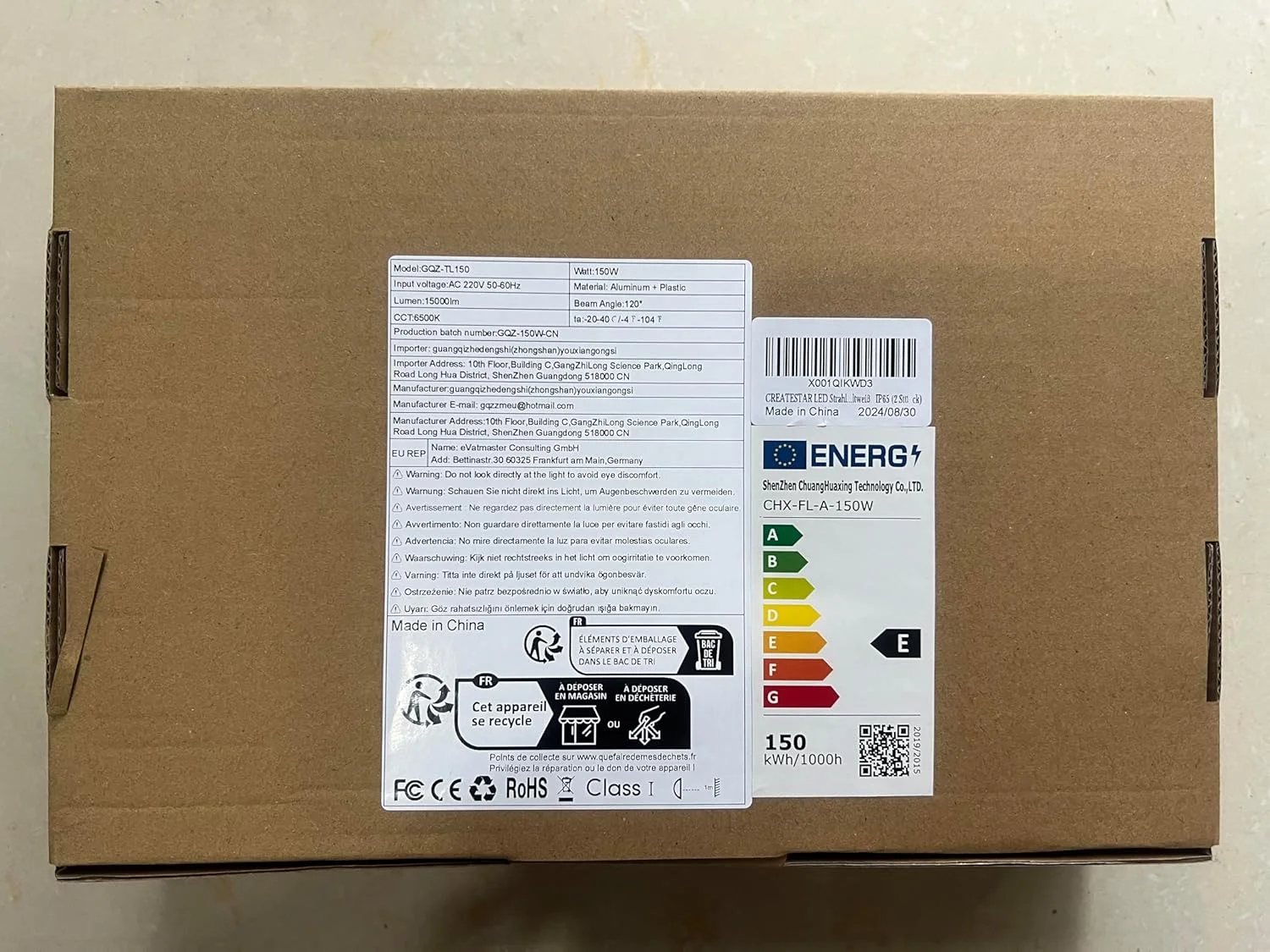 پروژکتور ال ای دی 150 وات CREATESTAR مناسب فضای باز، 2 عدد، پروژکتور ال ای دی با دوشاخه، فوق العاده روشن 15000 لومن 6500 کلوین سفید سرد، پروژکتور ال ای دی ضد آب IP65، نورپردازی امنیتی برای خانه، پاسیو، گاراژ، تراس پروژکتور ال ای دی 150 وات CREATESTAR مناسب فضای باز، 2 عدد، پروژکتور ال ای دی با دوشاخه، فوق العاده روشن 15000 لومن 6500 کلوین سفید سرد، پروژکتور ال ای دی ضد آب IP65، نورپردازی امنیتی برای خانه، پاسیو، گاراژ، تراس