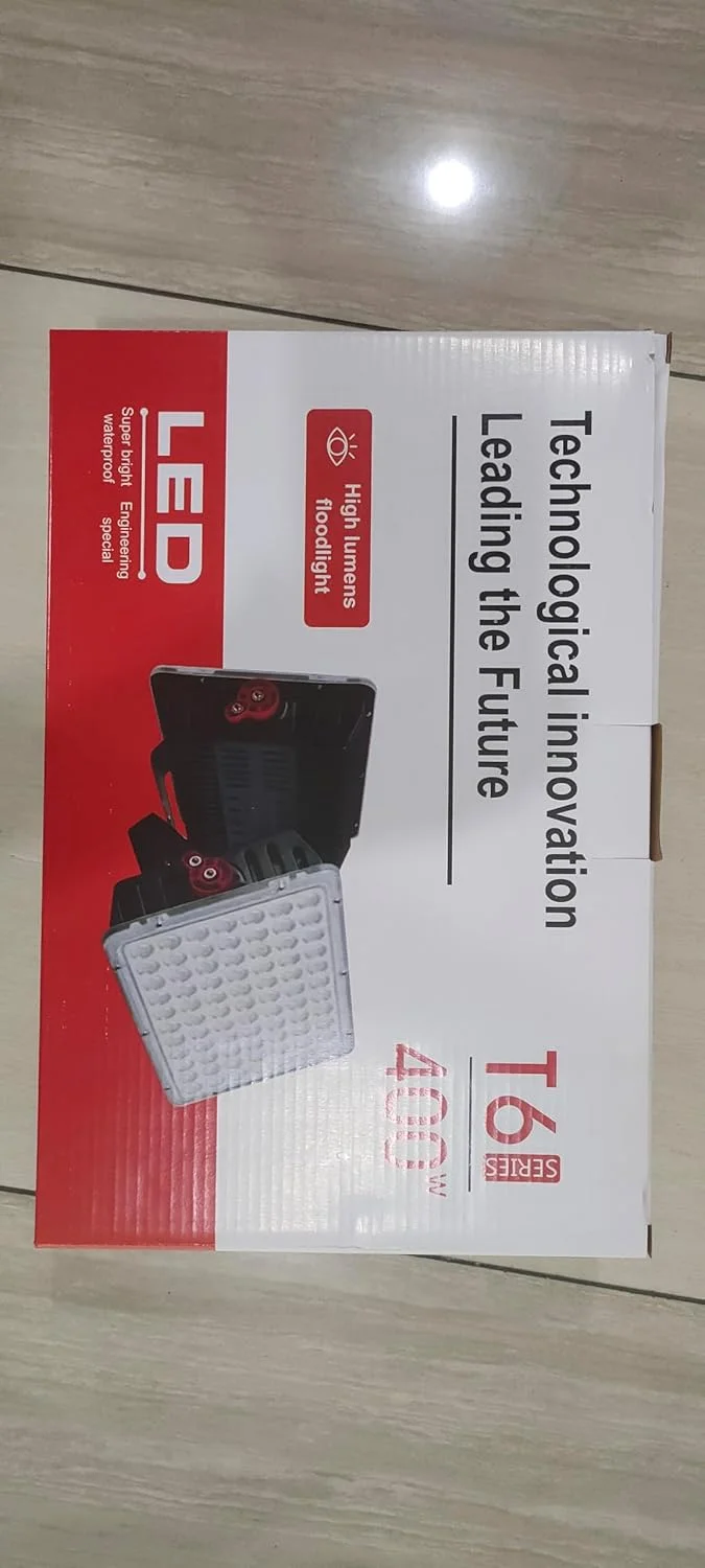 چراغ LED پروژکتور CREATESTAR برای فضای باز، چراغ سیل LED 400W، پروژکتور 40000 لومن پروژکتور فضای باز 6500K سفید سرد، IP66 ضد آب چراغ سیل فضای باز برای انبار، باغ چراغ LED پروژکتور CREATESTAR برای فضای باز، چراغ سیل LED 400W، پروژکتور 40000 لومن پروژکتور فضای باز 6500K سفید سرد، IP66 ضد آب چراغ سیل فضای باز برای انبار، باغ