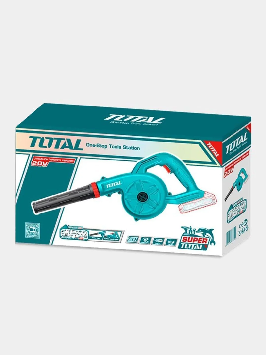 دمنده برگ دستی شارژی سوپر توتال 20 ولت با باتری 2.0 آمپر و شارژر – سرعت بالا 18000 دور در دقیقه، حجم هوای 2.7 متر مکعب در دقیقه برای نظافت آسان حیاط، باغ و خانه دمنده برگ دستی شارژی سوپر توتال 20 ولت با باتری 2.0 آمپر و شارژر – سرعت بالا 18000 دور در دقیقه، حجم هوای 2.7 متر مکعب در دقیقه برای نظافت آسان حیاط، باغ و خانه