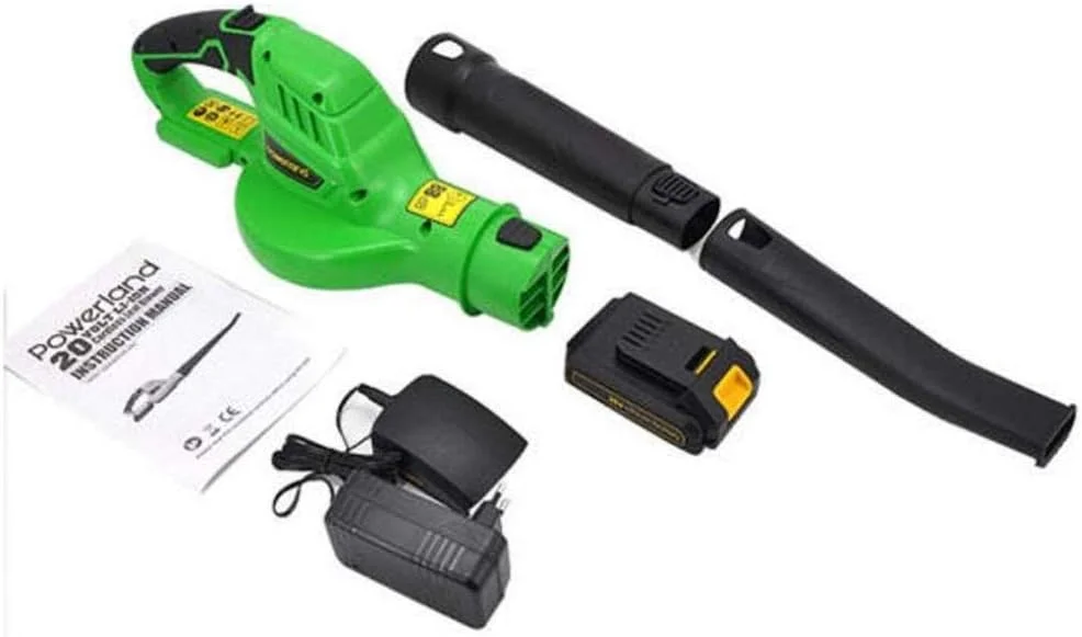 دمنده برگ قابل حمل NOALED برای تمیز کردن چمن یا برگ های حیاط، دمنده برگ باغی توربین هوای برقی بی سیم لیتیومی، یک باتری و یک شارژر دمنده برگ قابل حمل NOALED برای تمیز کردن چمن یا برگ های حیاط، دمنده برگ باغی توربین هوای برقی بی سیم لیتیومی، یک باتری و یک شارژر