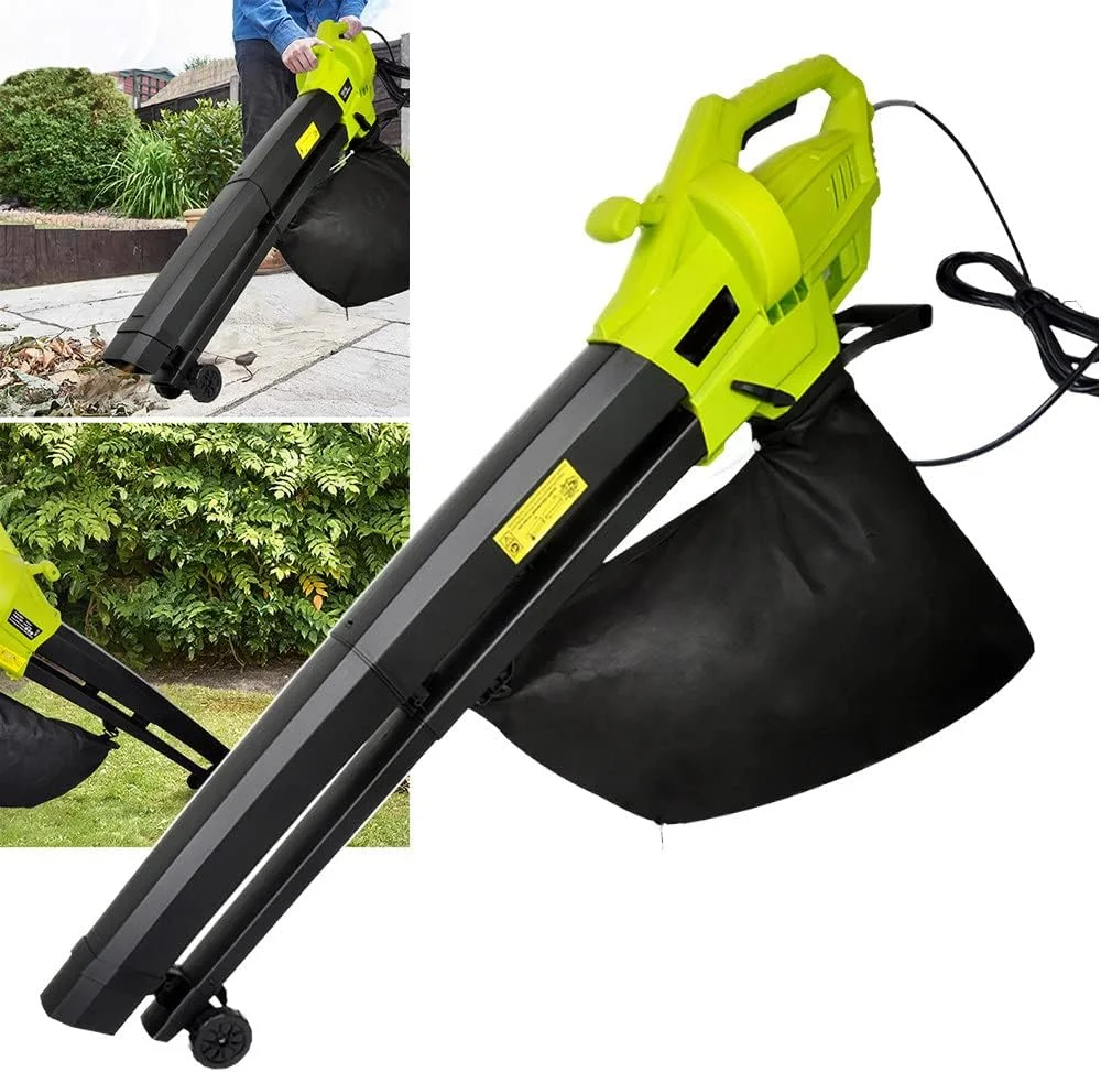 دمنده برگ 3 در 1 MHWL - دمنده/جاروبرقی خردکن باغی 3000 وات - کیسه جمع آوری بزرگ 40 لیتری با بند حمل، نسبت خرد کردن 16:1، سبک وزن 2.9 کیلوگرم، 270 کیلومتر در ساعت دمنده قدرتمند گرد و غبار، برگ و برف، 15 متر دمنده برگ 3 در 1 MHWL - دمنده/جاروبرقی خردکن باغی 3000 وات - کیسه جمع آوری بزرگ 40 لیتری با بند حمل، نسبت خرد کردن 16:1، سبک وزن 2.9 کیلوگرم، 270 کیلومتر در ساعت دمنده قدرتمند گرد و غبار، برگ و برف، 15 متر