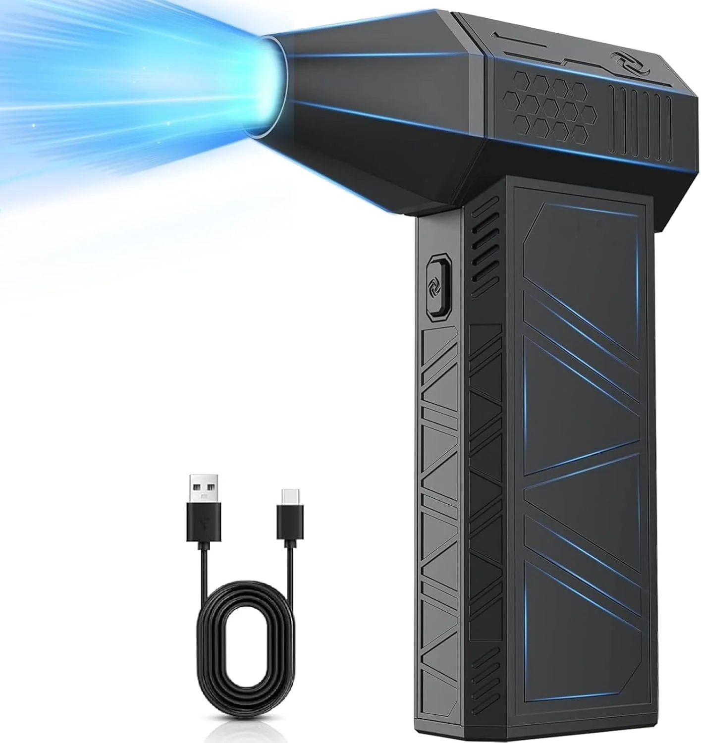 جاروبرقی هوای فشرده جیاوو با سرعت 130000 دور در دقیقه، دمنده خشک جت قابل تنظیم 3 سرعته، خشک کن بی سیم و قابل شارژ با سرعت بالا برای خودرو، نظافت، کمپینگ در فضای باز، منزل جاروبرقی هوای فشرده جیاوو با سرعت 130000 دور در دقیقه، دمنده خشک جت قابل تنظیم 3 سرعته، خشک کن بی سیم و قابل شارژ با سرعت بالا برای خودرو، نظافت، کمپینگ در فضای باز، منزل