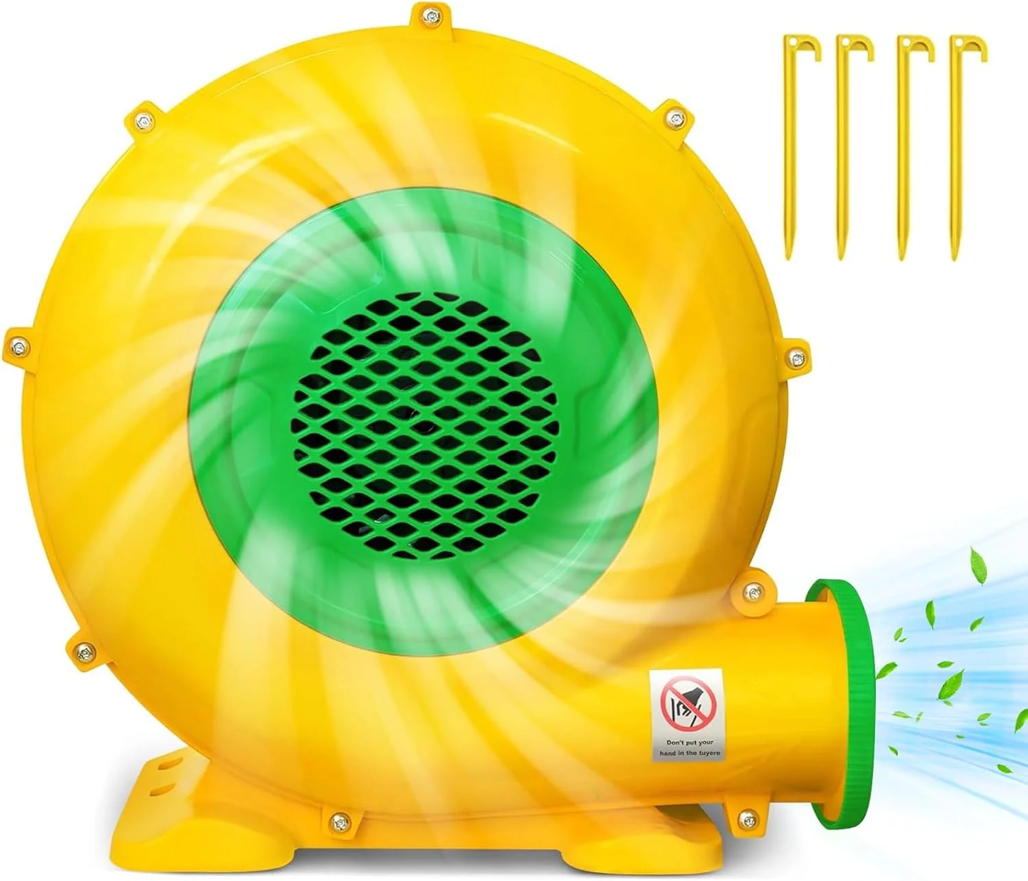 دمنده هوای قلعه بادی 750 واتی با پمپ هوای برقی، پمپ برقی برای باد کردن قلعه بادی برای مصارف تجاری و خانگی دمنده هوای قلعه بادی 750 واتی با پمپ هوای برقی، پمپ برقی برای باد کردن قلعه بادی برای مصارف تجاری و خانگی