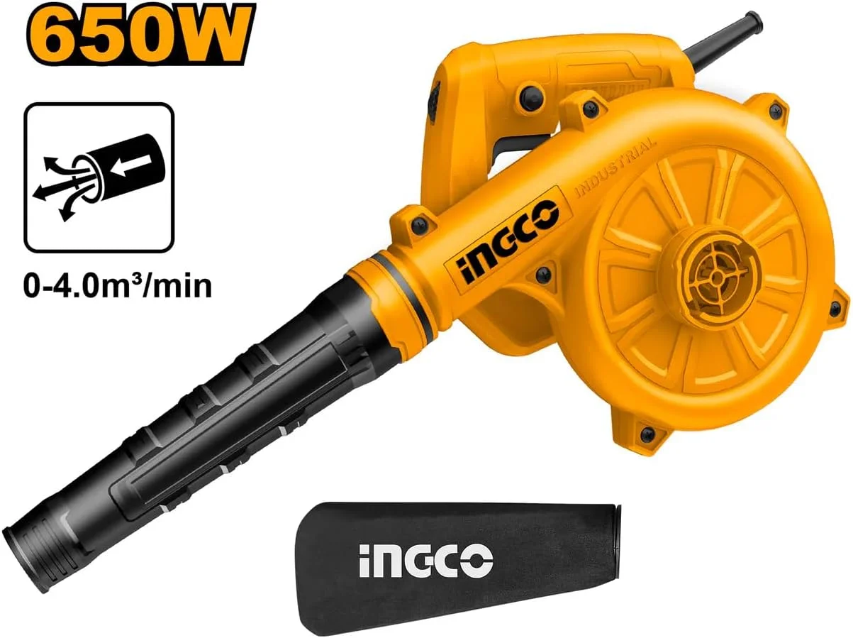 دمنده و مکنده برقی اینکو 650 وات مدل AB6038 دمنده و مکنده برقی اینکو 650 وات مدل AB6038