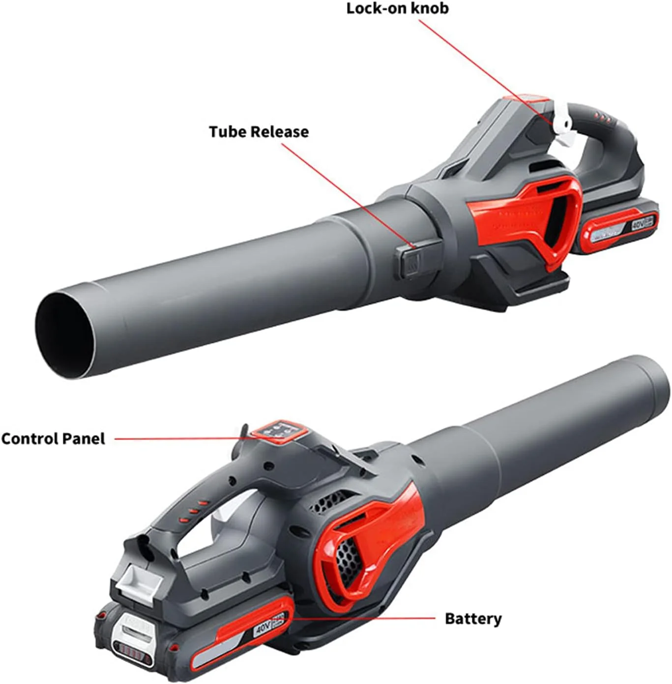 دمنده برگ بی سیم FBITE با تقویت توربو، دمنده هوای برقی دستی، دمنده برف، جمع کننده گرد و غبار، جارو برقی ابزار باغبانی باتری لیتیوم یونی 40 ولت دمنده برگ بی سیم FBITE با تقویت توربو، دمنده هوای برقی دستی، دمنده برف، جمع کننده گرد و غبار، جارو برقی ابزار باغبانی باتری لیتیوم یونی 40 ولت