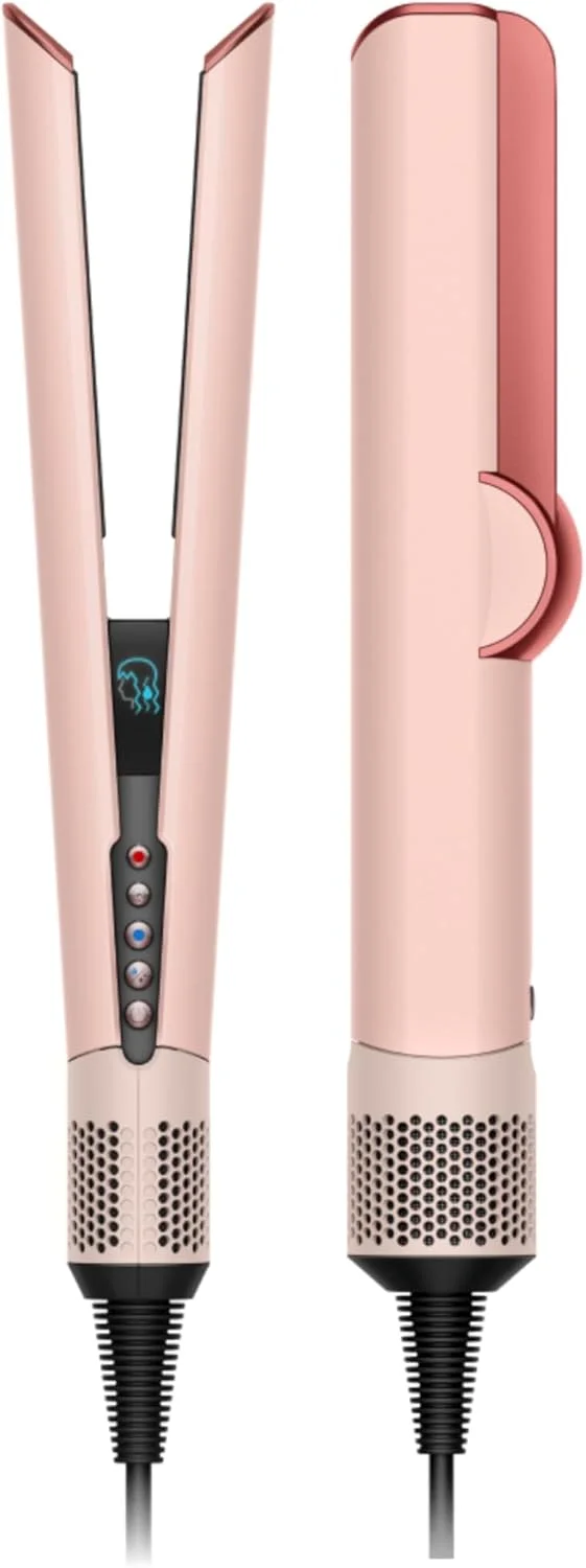 صاف کننده و خشک کن مو دایسون Airstrait با حجم هوای زیاد و خشک کنندگی سریع (HT01KP) رنگ گیلاسی [رنگ های بهاری]