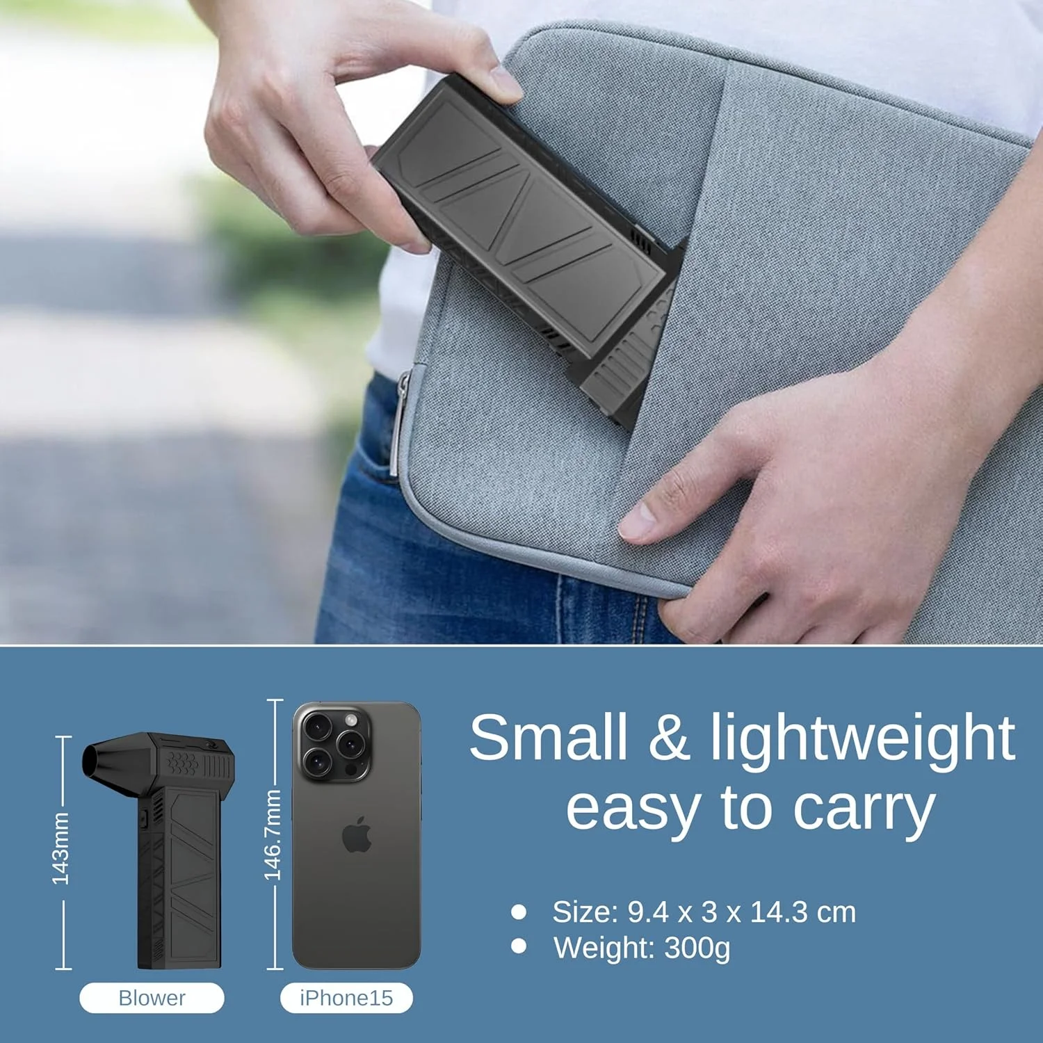 دمنده و مکنده توربو فوق العاده قدرتمند Dangfly بی سیم | موتور براشلس نسل سوم دستی 130000 دور در دقیقه | 3 سرعت | قابل شارژ 3000mAh | چند منظوره برای خودرو | خانه | چراغ LED (JET-536 دمنده و مکنده توربو فوق العاده قدرتمند Dangfly بی سیم | موتور براشلس نسل سوم دستی 130000 دور در دقیقه | 3 سرعت | قابل شارژ 3000mAh | چند منظوره برای خودرو | خانه | چراغ LED (JET-536