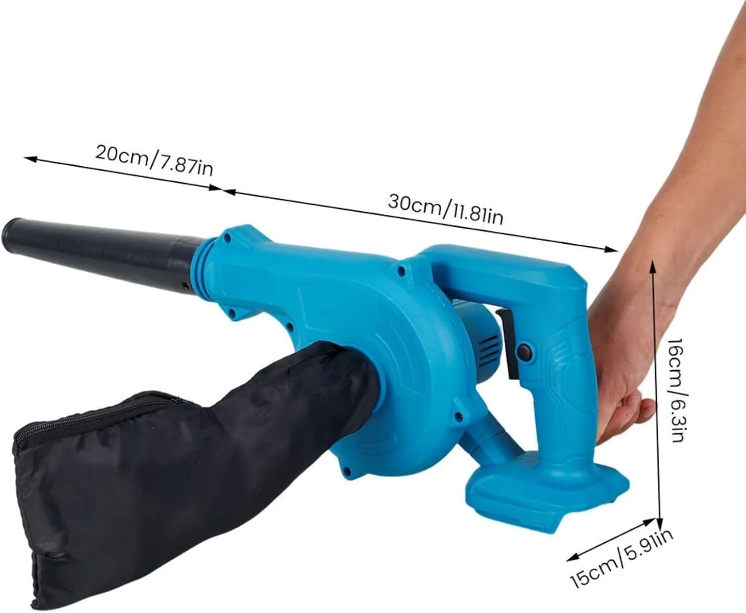 دمنده برگ شارژی، 21 ولت، 2 در 1 دمنده و مکنده، دمنده هوای دستی کوچک دمنده برگ شارژی، 21 ولت، 2 در 1 دمنده و مکنده، دمنده هوای دستی کوچک