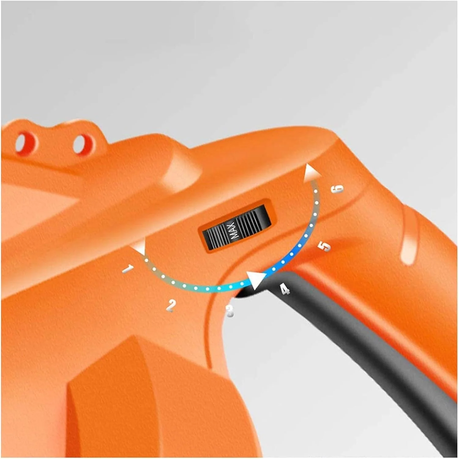 دمنده باغی راحت 5 سرعته 3000 وات، دمنده برقی برگ، جاروبرقی و خردکن برای تمیز کردن چمن، باغ، برگ و برف، سبک وزن (رنگ: 3000 وات 5 سرعته، اندازه: 0.35 متر)