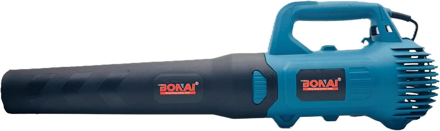 دمنده برقی BONAI، توان 4500 وات، 5000-22000 دور در دقیقه، 220-240 ولت، دمنده برگ و گرد و غبار قابل حمل سنگین برای استفاده در فضای باز و داخلی، BN-HKBL015